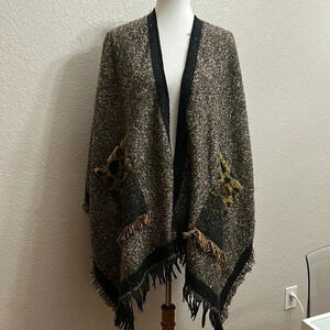 New Roffe Oversized Shawl Cardigan